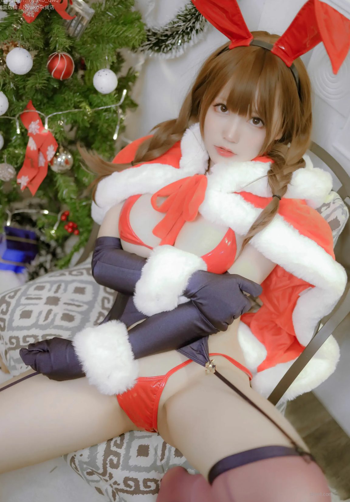 Bunny ͼ [COS] Christmas @Nyako (155P) ģ @coserӰ Ѿͷ 25ҳ 